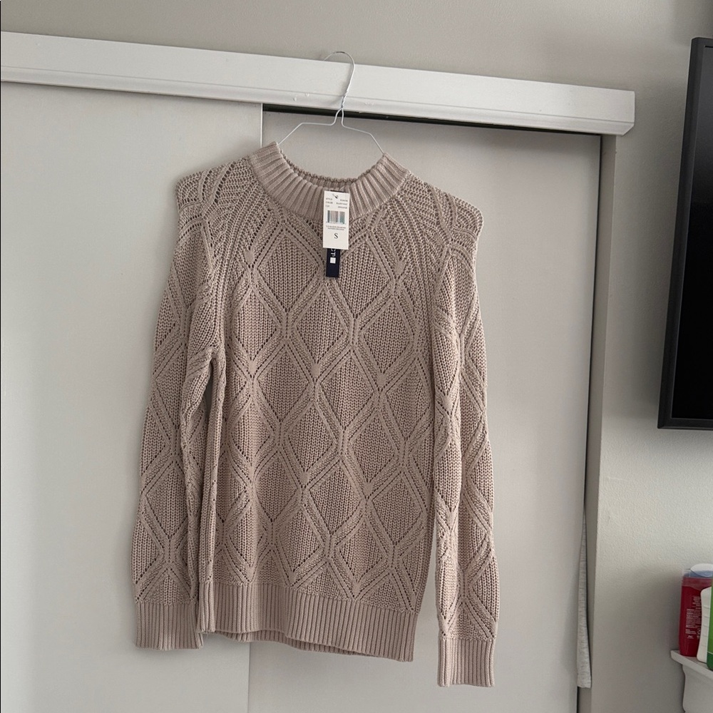 Architect Taupe Knit Sweater